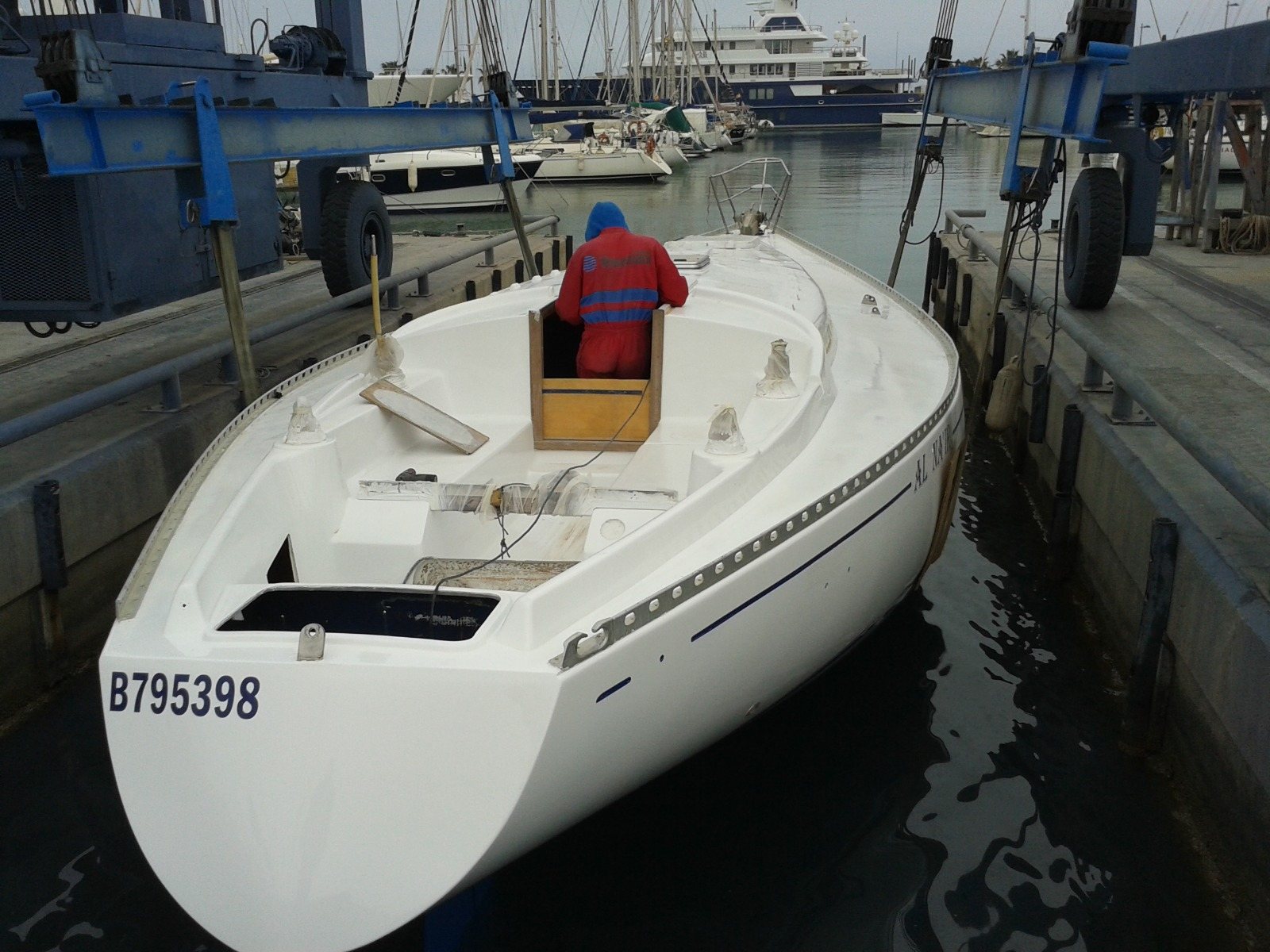 Northwind 40 en el puerto
